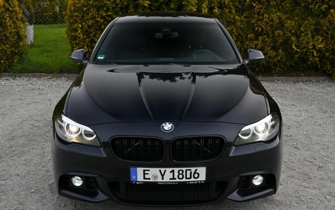 BMW Seria 5 cena 73900 przebieg: 177228, rok produkcji 2015 z Swarzędz małe 781